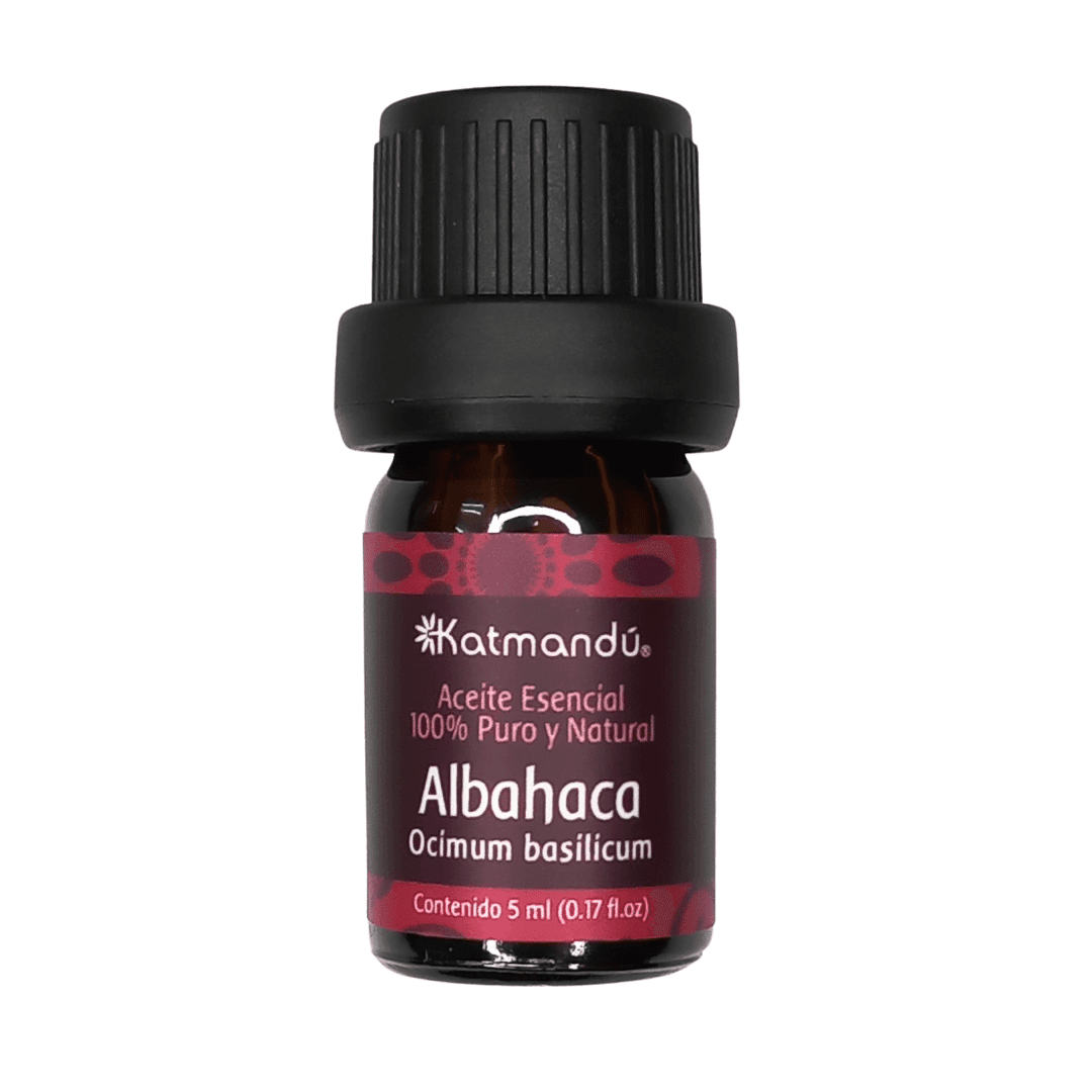 Aceite Esencial Albahaca 5 ml.