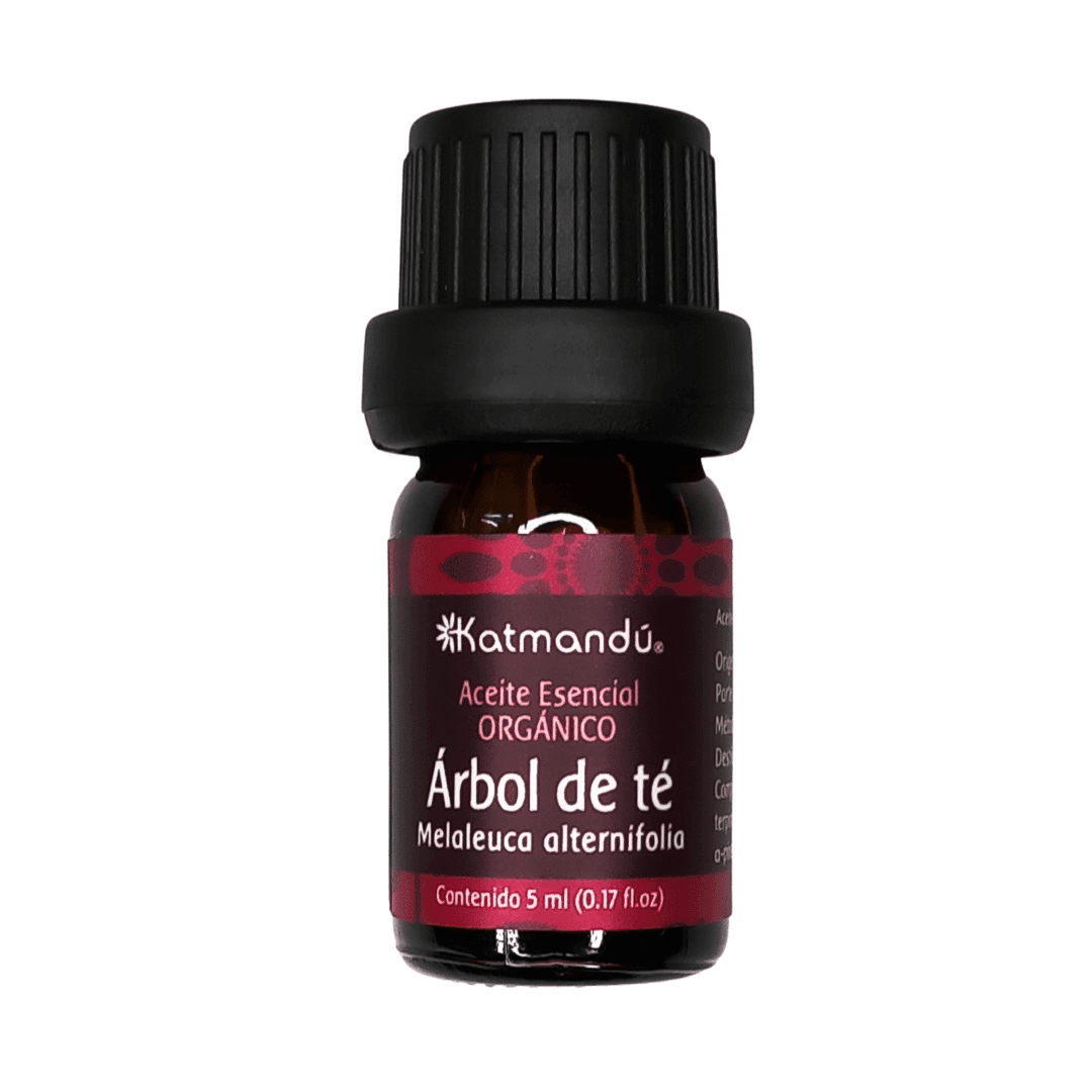Aceite Esencial Árbol de té (tea tree oil) ORGÁNICO NCh-Katmandú 5 Ml